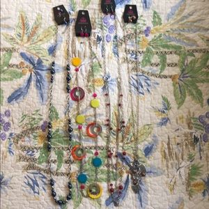 Lot of 4 Paparazzi necklace with matching earrings